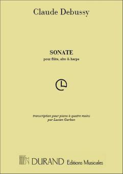 Sonate Fl / Vla / Hrp 4 Ms 