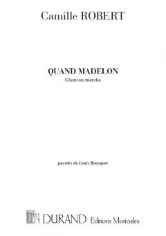 Madelon... Chant Seul 