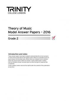 Theory Model Answer Papers Grade 2 2016 