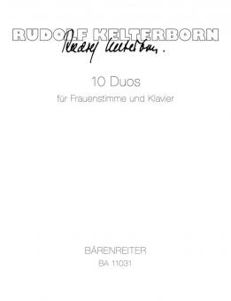 10 Duos für Frauenstimme und Klavier Standard
