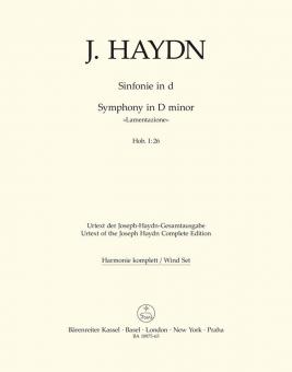 Symphony D minor Hob. I:26 