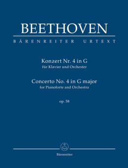 Concerto for Pianoforte and Orchestra no. 4 G major op. 58 