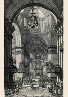 Innenansicht des Salzburger Domes 
