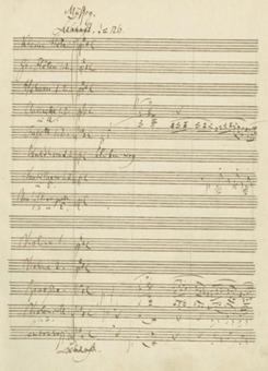 Ouvertüre zu Goethes 'Hermann und Dorothea' op. 136 