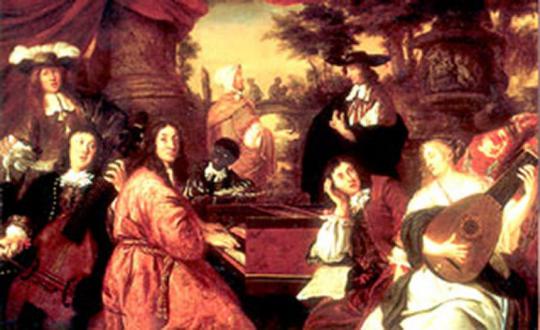 Häusliche Musikszene (Dietrich Buxtehude) 