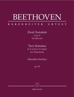2 Sonatas in G minor, G major op. 49 - 'Sonates faciles' Standard