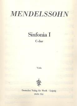 Sinfonia 1 C-dur 