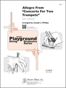 Allegro from Concerto for Two Trumpets 