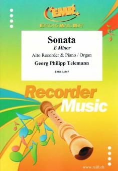 Sonata E minor Standard