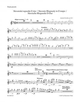 Slavonic Rhapsody no. 1 D major op. 45 