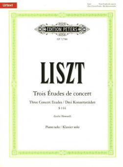 3 Concert Etudes S 144 