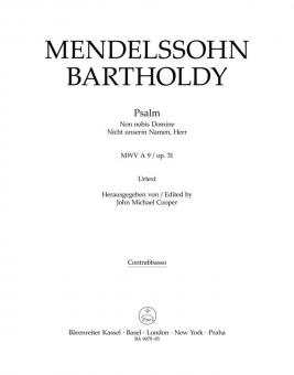 Psalm op. 31 (MWV A 9) 