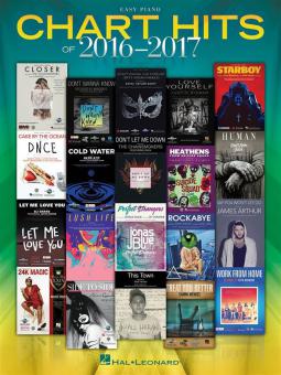 Chart Hits of 2016-2017 (Easy Piano) 