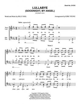 Lullaby (Goodnight My Angel) Standard