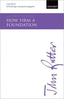 How firm a foundation 