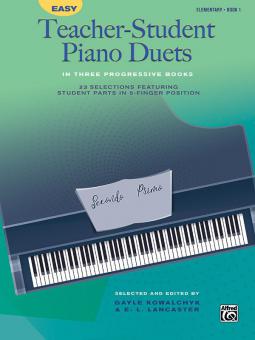 Easy Teacher-Student Piano Duets Book 1 