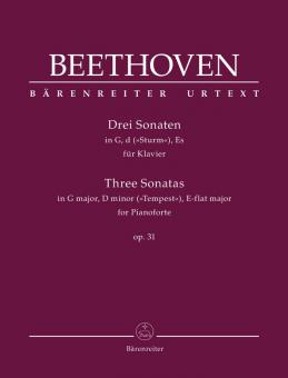 3 Sonatas in G major, D minor ('Tempest'), E-flat major Standard