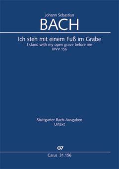 I stand with my open grave before me BWV 156 Standard