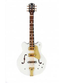 Magnet Electric Guitar white 10 cm 