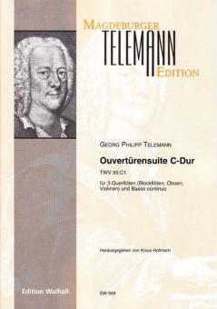 Ouvertürensuite C-Dur TWV55:C1 