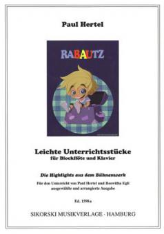 Rabautz für Blockflöte und Klavier 