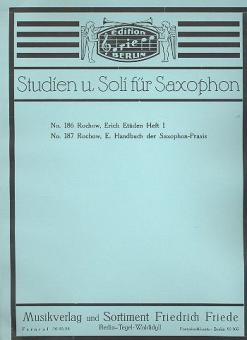Etüden für Saxophon Heft 1 