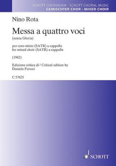 Messa a quattro voci (senza Gloria) Standard