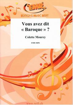 Vous avez dit Baroque? Standard