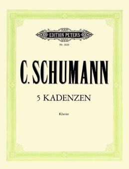 5 Cadenzas to Mozart and Beethoven Concertos 
