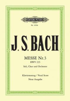 Mass No. 3 in G minor BWV 235 