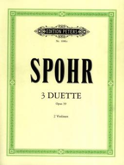 3 Duets Op. 39 