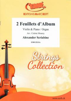 2 Feuillets d'Album Standard
