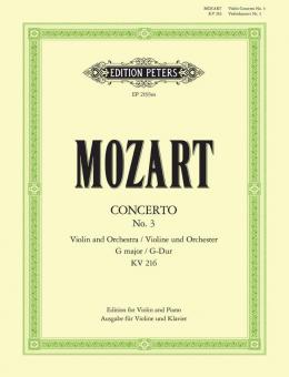 Concerto No. 3 in G K216 