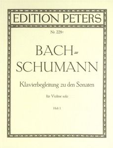 Piano Accompaniment to the Sonatas for Solo Violin Vol. 1 