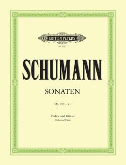 Sonatas in A minor Op. 105 & D minor Op. 121 