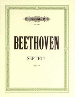 Septet in E flat Op. 20 