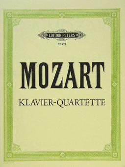 Piano Quartets in G minor K478 E flat K493 