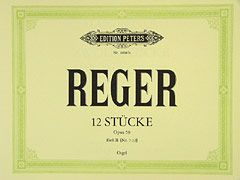 12 Organ Pieces Set 1 Op. 59 Vol. 2 