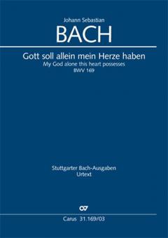 My God alone this heart possesses BWV 169 Standard