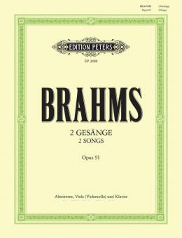 2 Songs Op. 91 