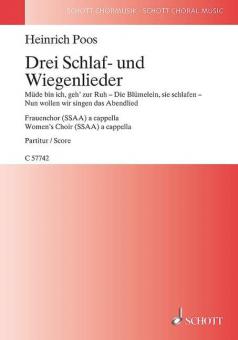 3 Schlaf- und Wiegenlieder Standard