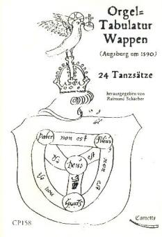Orgeltabulatur Wappen Augsburg: Gesamt-Ausgabe 