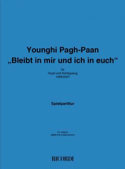 Bleibt in mir und ich in euch 