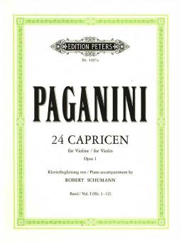 24 Caprices op. 1 - Vol. 1 