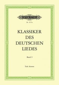Classics of the German Lied Vol. 1 