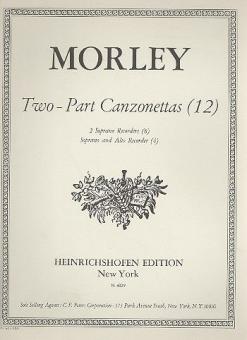 Two-Part Canzonettas 
