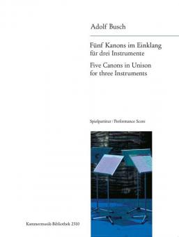 5 Kanons im Einklang 