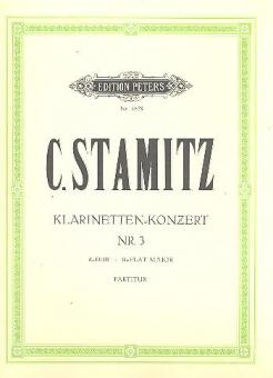 Clarinet Concerto No. 3 in B flat 