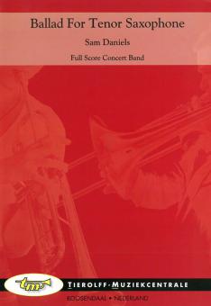 Ballad For Tenor Saxophone (Fanfarenorchester) 