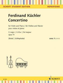 Concertino G major Op. 11 Standard
